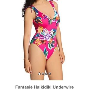 NWT Fantasie Plunge Halkidiki Underwire Swimsuit